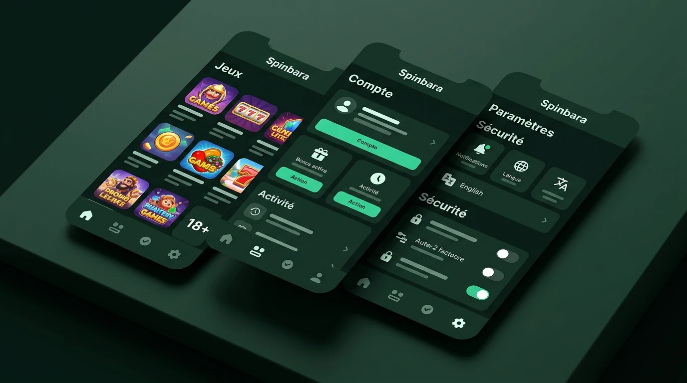 Interface et fonctionnalités