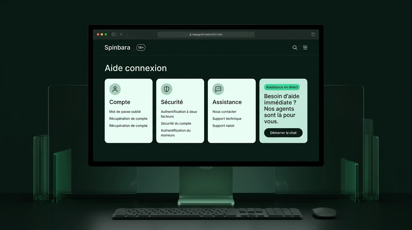 Questions fréquentes sur Spinbara Login