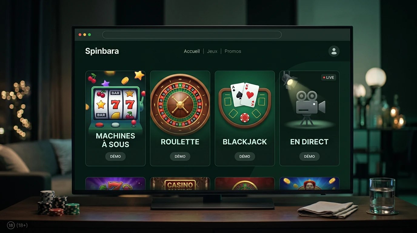 Jeux disponibles sur Spin Bara / Spinbara